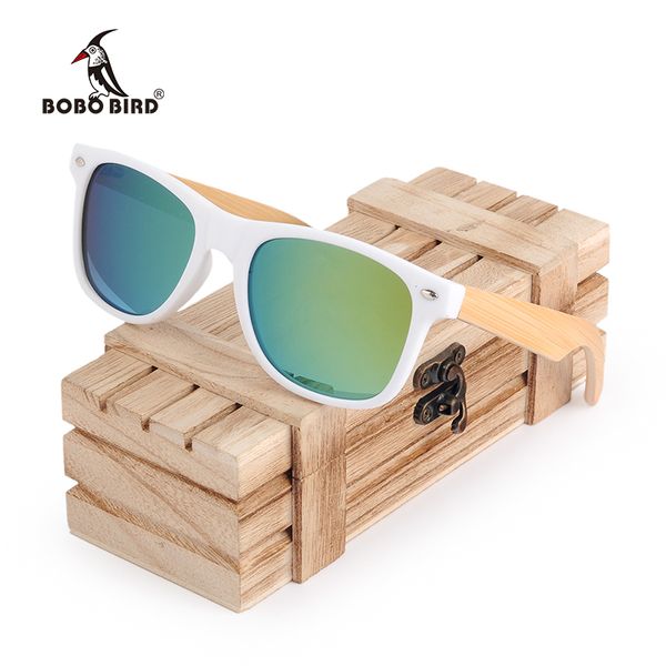 bobo bird women bamboo wood sunglasses polarized white square frame vintage glasses feminino c-cg007, White;black
bobo bird women bamboo wood sunglasses polarized white square frame vintage glasses feminino c-cg007, White;black