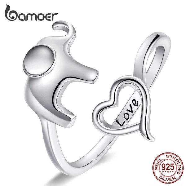 bamoer 925 sterling silver elephant animal finger rings for women fashion jewelry new design anel bijoux scr585, Golden;silver
bamoer 925 sterling silver elephant animal finger rings for women fashion jewelry new design anel bijoux scr585, Golden;silver