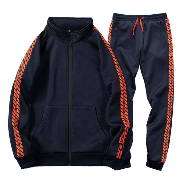 autumn and winter zipper round neck sweater suit men's casual sweater autumn and winter letter printing two-piece men's running sp, Gray
autumn and winter zipper round neck sweater suit men's casual sweater autumn and winter letter printing two-piece men's running sp, Gray