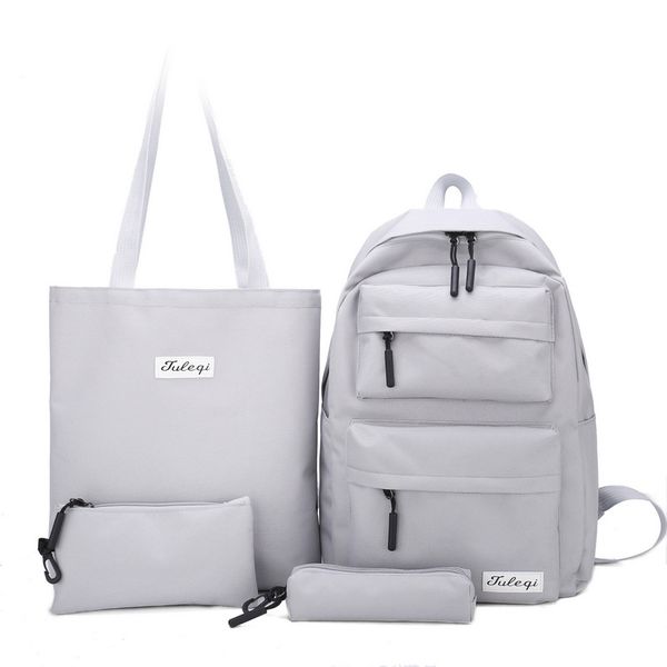 backpacks women school backpack for teenage girls 4 pcs set student bagpack schoolbag gray composite bag 2019 summer back pack
backpacks women school backpack for teenage girls 4 pcs set student bagpack schoolbag gray composite bag 2019 summer back pack