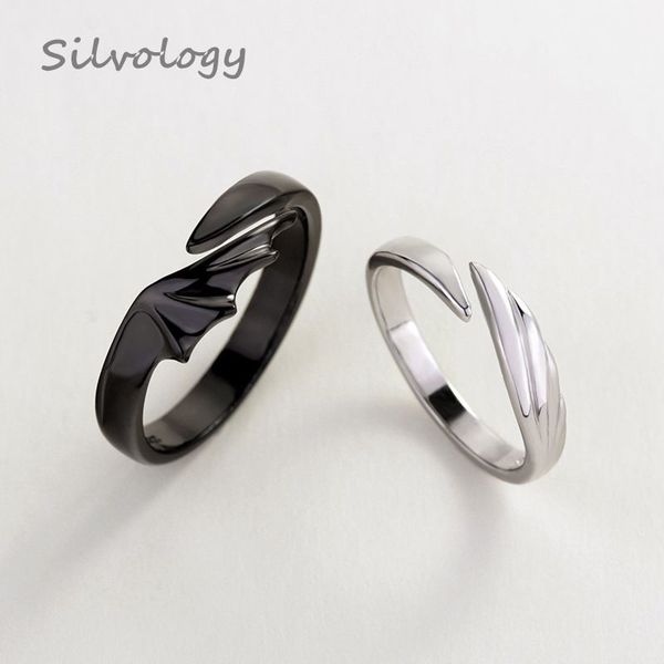 silvology 925 sterling silver angel and devil couple rings original creative texture romantic rings for lovers festival jewelry
silvology 925 sterling silver angel and devil couple rings original creative texture romantic rings for lovers festival jewelry