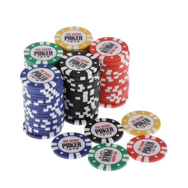100pcs texas holdem poker chip sets casino entertainment accessories for cards game prop
100pcs texas holdem poker chip sets casino entertainment accessories for cards game prop
