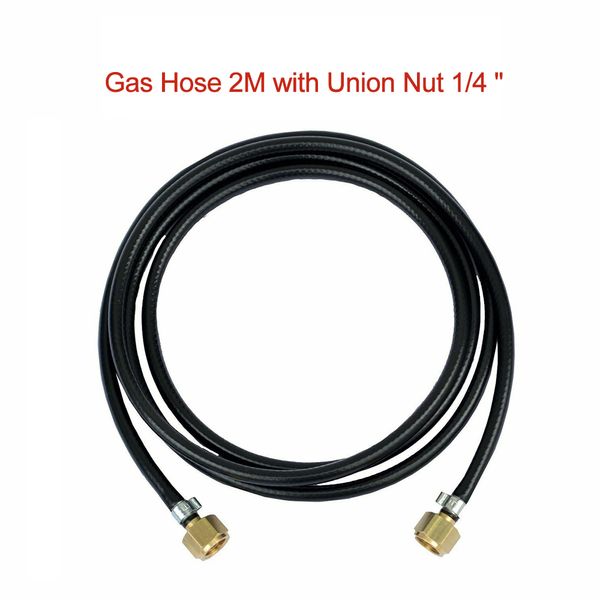 

inert air hose 1.5m argon hose pressed with union nut 1/4