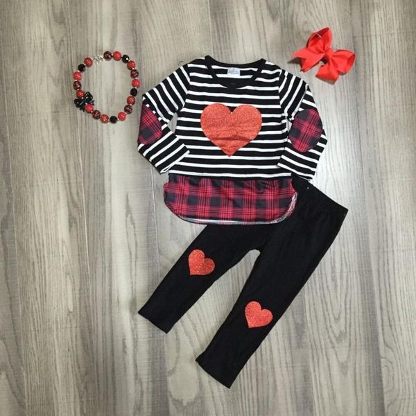 baby girls valentine's day outfits heart shape stripe shirt with pant girls winte/spring outfit with accessories, White
baby girls valentine's day outfits heart shape stripe shirt with pant girls winte/spring outfit with accessories, White