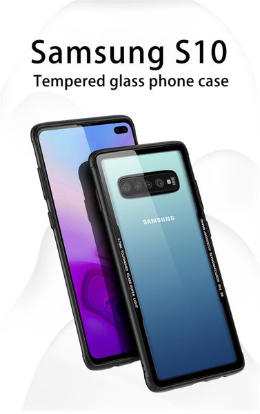 For Samsung Galaxy S10 Luxury 9H Tempered Glass Phone Case Galaxy S10 Plus Silicone Frame Mobile Phone Back Cases S10 Lite Cover coque
For Samsung Galaxy S10 Luxury 9H Tempered Glass Phone Case Galaxy S10 Plus Silicone Frame Mobile Phone Back Cases S10 Lite Cover coque