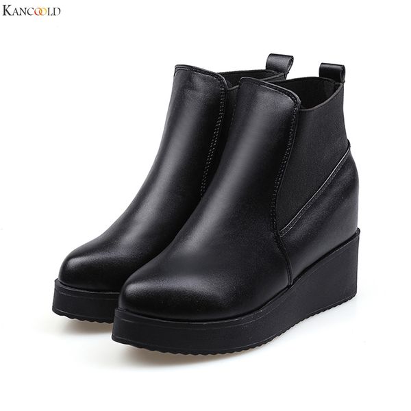 kancoold women's boots fashion thick bottomed increasing boots single high-heeled pointed shoes woman party 2019, Black
kancoold women's boots fashion thick bottomed increasing boots single high-heeled pointed shoes woman party 2019, Black