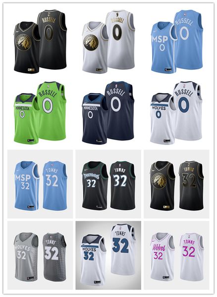 Миннесота Timberwolves MEN Таунс D Angelo Рассел 2019-20 Заявление Ассоциации Город NBA баскетбол Джерси
Миннесота Timberwolves MEN Таунс D Angelo Рассел 2019-20 Заявление Ассоциации Город NBA баскетбол Джерси