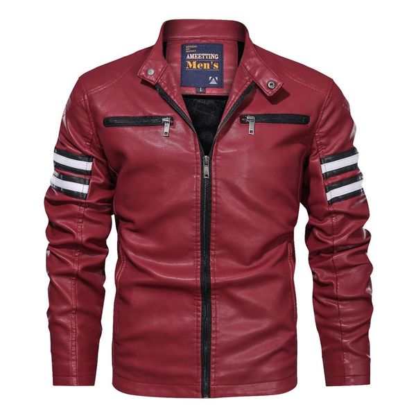 mcikkny men fashion leather jackets coats stand collar motorcycle pu faux leather jackets outwear for male size l-3xl blue black
mcikkny men fashion leather jackets coats stand collar motorcycle pu faux leather jackets outwear for male size l-3xl blue black