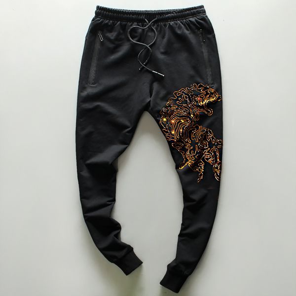 2020 europe and the united states slim casual pants men's tiger drill pants sweatpants quick dry outdoor de, Black
2020 europe and the united states slim casual pants men's tiger drill pants sweatpants quick dry outdoor de, Black