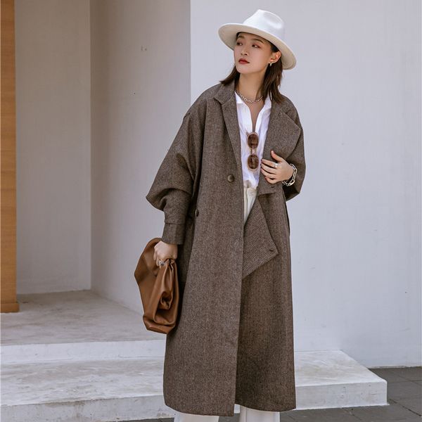 tvvovvin 2020 new fashion irregular woolen coat for female stand collar batwing long sleeve loosevintage women's jackets yh676, Black
tvvovvin 2020 new fashion irregular woolen coat for female stand collar batwing long sleeve loosevintage women's jackets yh676, Black