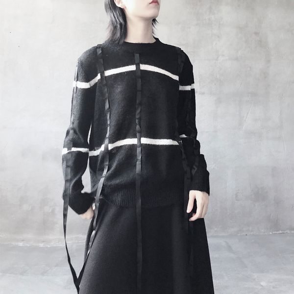 tvvovvin hit color drawstring knitted sweater women fashion striped tassel autumn elegant pullover small fresh sweater x583, White;black
tvvovvin hit color drawstring knitted sweater women fashion striped tassel autumn elegant pullover small fresh sweater x583, White;black