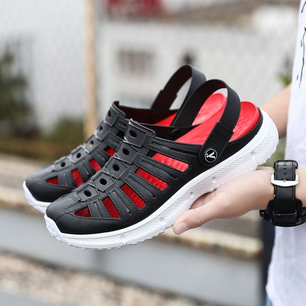 sandals for men beach sandals slippers outdoor casual crocks literide hole shoes summer sandale homme sandalia, Black
sandals for men beach sandals slippers outdoor casual crocks literide hole shoes summer sandale homme sandalia, Black