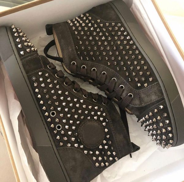 роскошные louisflats шипы red bottom кроссовки comfort шипы high top мужчины, женщины скидка повседневная обувь партии свадебное платье с ко, Black
роскошные louisflats шипы red bottom кроссовки comfort шипы high top мужчины, женщины скидка повседневная обувь партии свадебное платье с ко, Black