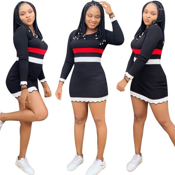 dresses fashion lace trimming long sleeve bodycon dresses casual women striped hip dress spring women desigenr, Black;gray
dresses fashion lace trimming long sleeve bodycon dresses casual women striped hip dress spring women desigenr, Black;gray