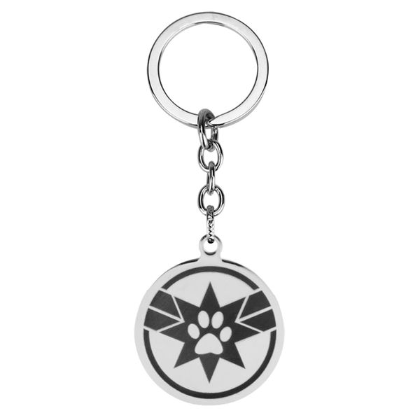 men stainless steel keychain marvel captain carol danvers cat key rings fans gift clef, Silver
men stainless steel keychain marvel captain carol danvers cat key rings fans gift clef, Silver