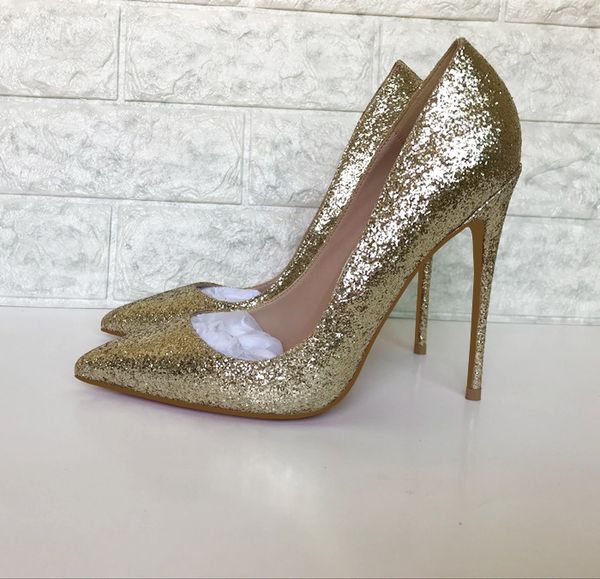 2019 fashion women gold glitter sequined snake leather poined toes high heeled heels shoes stiletto heel shoes pump 12cm 10cm, Black
2019 fashion women gold glitter sequined snake leather poined toes high heeled heels shoes stiletto heel shoes pump 12cm 10cm, Black