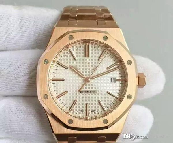 2020 luxury watch men 18k rose gold automatic movement white face mens watch 15400 stainless steel original clasp ing, Slivery;brown
2020 luxury watch men 18k rose gold automatic movement white face mens watch 15400 stainless steel original clasp ing, Slivery;brown