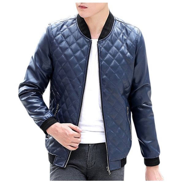 2019 men winter leather jacket biker motorcycle zipper long sleeve coat casual windbreaker quilted jackets, Black;brown
2019 men winter leather jacket biker motorcycle zipper long sleeve coat casual windbreaker quilted jackets, Black;brown