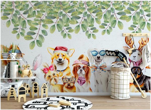 3d wall murals wallpaper for walls 3 d cute group of puppies plant leaves children room 3d wallpaer custom p mural home decor
3d wall murals wallpaper for walls 3 d cute group of puppies plant leaves children room 3d wallpaer custom p mural home decor