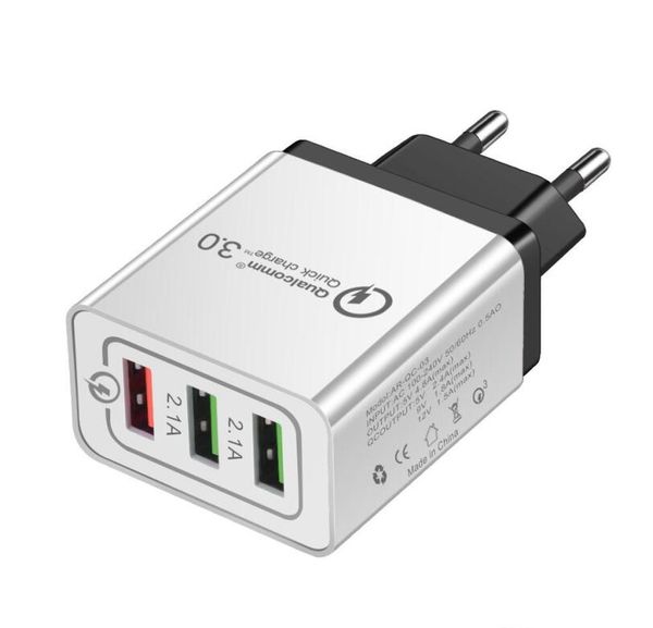 qc 3.0 wall charger 3 ports travel adapter quick charge multi usb phone adapters eu us portable fast charging for smartphone
qc 3.0 wall charger 3 ports travel adapter quick charge multi usb phone adapters eu us portable fast charging for smartphone