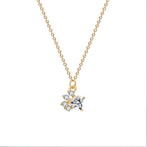 dog cat statement necklace vintage crystal rhinestone footprint pendant necklaces fashion jewelry bijoux femme, Silver
dog cat statement necklace vintage crystal rhinestone footprint pendant necklaces fashion jewelry bijoux femme, Silver