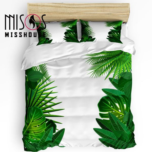 misshouse bedding sets tropical leaves plant home textile 3pcs duvet cover set comforter cover pillowcases
misshouse bedding sets tropical leaves plant home textile 3pcs duvet cover set comforter cover pillowcases