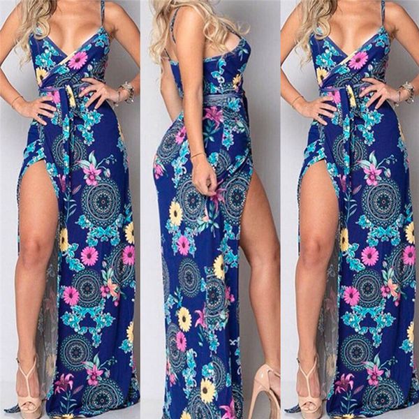 new women summer dress 2019 summer retro boho long maxi dress floral printed beach party dresses sleeveless sling v-neck dresses, Black;gray
new women summer dress 2019 summer retro boho long maxi dress floral printed beach party dresses sleeveless sling v-neck dresses, Black;gray