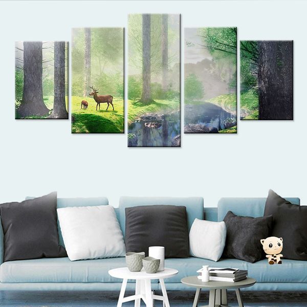 modern nordic canvas art print and poster forest fawn landscape bedroom decor canvas painting wall picture home decoration
modern nordic canvas art print and poster forest fawn landscape bedroom decor canvas painting wall picture home decoration
