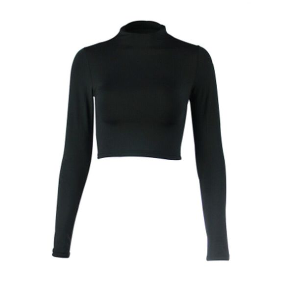 new women solid base shirt t shirt crop slim long sleeve knitted crew neck bottoming t-shirt women autumn clothes tees, White
new women solid base shirt t shirt crop slim long sleeve knitted crew neck bottoming t-shirt women autumn clothes tees, White