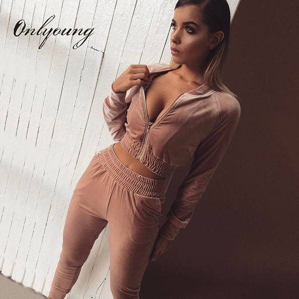 onlyoung 2017 г. осень velvet tracksuit 2 piece set женщин спортивная одежда повседневная бархатные короткие куртки вскользь шаровары бегуно, White;black
onlyoung 2017 г. осень velvet tracksuit 2 piece set женщин спортивная одежда повседневная бархатные короткие куртки вскользь шаровары бегуно, White;black