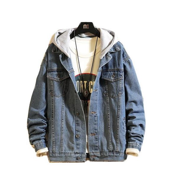 2019 vxo men jacket men bomber denim jacket 4xl 5xl spring hooded men's jeans jackets casual slim chaqueta hombre outwear, Black;brown
2019 vxo men jacket men bomber denim jacket 4xl 5xl spring hooded men's jeans jackets casual slim chaqueta hombre outwear, Black;brown