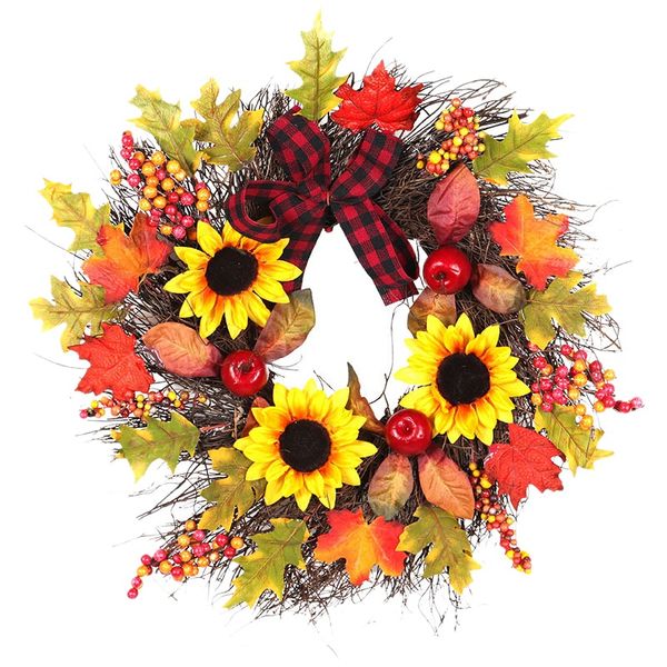 halloween & christmas silk artificial sunflower wreath silk yellow sunflower home decor
halloween & christmas silk artificial sunflower wreath silk yellow sunflower home decor