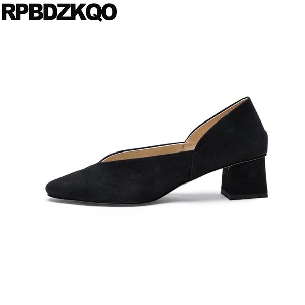 black pink sheepskin shoes women round toe chunky genuine leather pumps medium heels suede 2019 size 4 34 slip on block
black pink sheepskin shoes women round toe chunky genuine leather pumps medium heels suede 2019 size 4 34 slip on block