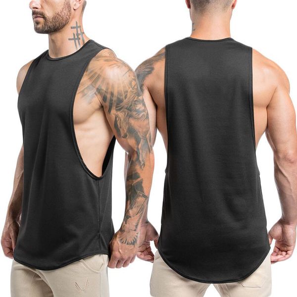 sportswear crazy muscle sleeveless vest men's summer new style fitness clothing quick-dry training t-shirt suitable for sports, Black;blue
sportswear crazy muscle sleeveless vest men's summer new style fitness clothing quick-dry training t-shirt suitable for sports, Black;blue