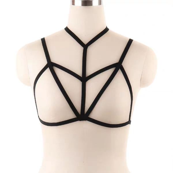 bras black strap-on underwear exotic appare bra suitable for nightclub breathable women's intimates, Red;black
bras black strap-on underwear exotic appare bra suitable for nightclub breathable women's intimates, Red;black