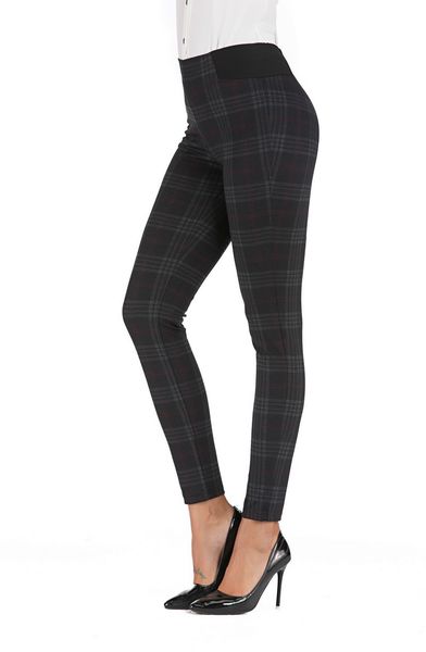 chic women skinny pant autumn 2019 new fashion black plaid stretch legging bottom high waist pencil pant modern lady long pants, Black;white
chic women skinny pant autumn 2019 new fashion black plaid stretch legging bottom high waist pencil pant modern lady long pants, Black;white