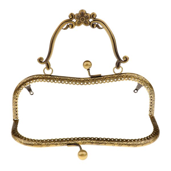 metal purse frame clutch handle bag kiss clasp arch lock diy craft handmade lot, Black
metal purse frame clutch handle bag kiss clasp arch lock diy craft handmade lot, Black