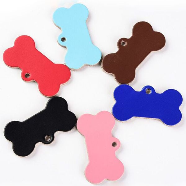 100pcs/lot cowhide bone pet dog id tags suitable for laser engraving soft dog tags wholesale
100pcs/lot cowhide bone pet dog id tags suitable for laser engraving soft dog tags wholesale