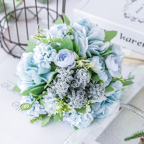 30cm artificial silk flowers bridal wedding holding bouquet home decor silk simulation fake flowers party
30cm artificial silk flowers bridal wedding holding bouquet home decor silk simulation fake flowers party