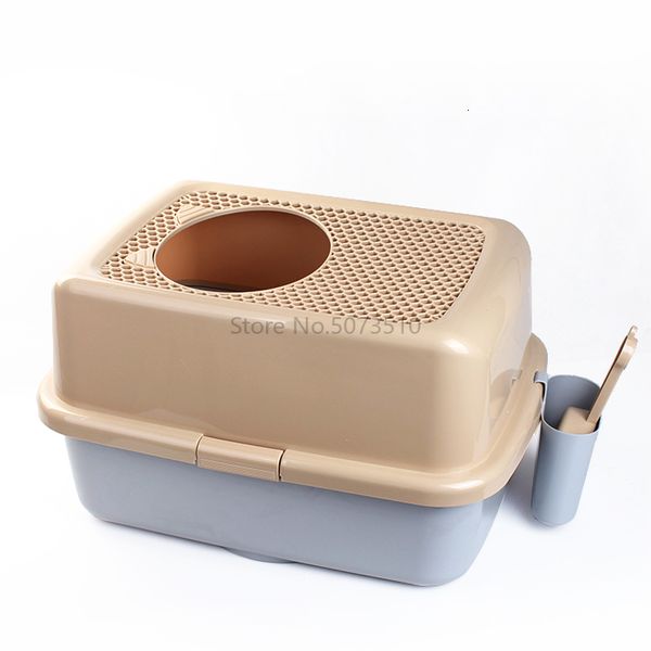 in cat litter basin full-enclosed extra-large fat cat toilet anti-splashing excrement potty supplies
in cat litter basin full-enclosed extra-large fat cat toilet anti-splashing excrement potty supplies