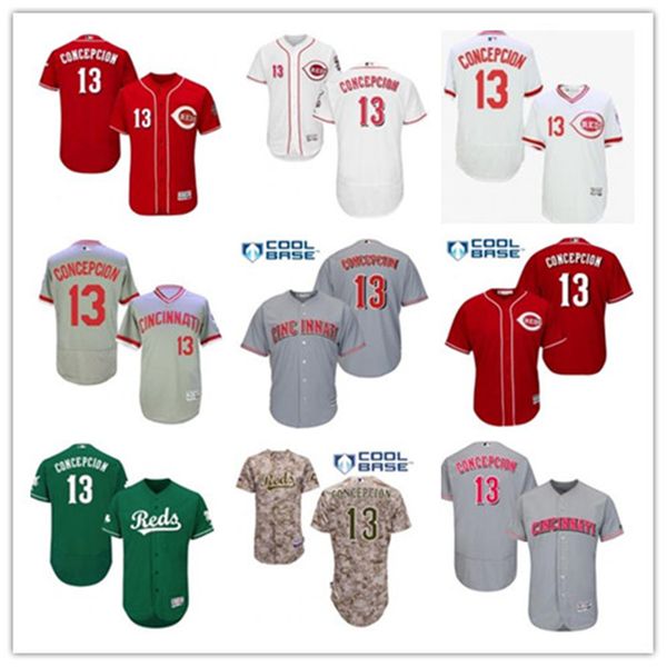custom cincinnati cincinnatireds 13 dave concepcion baseball jersey reds baseball wear men women youth jerseys, Blue;black
custom cincinnati cincinnatireds 13 dave concepcion baseball jersey reds baseball wear men women youth jerseys, Blue;black