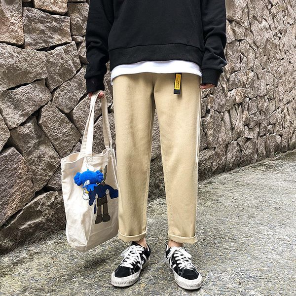 men's jeans man loose directly canister teenagers tide brand leisure wide leg pants fashion casual slim fit denim trousers, Blue
men's jeans man loose directly canister teenagers tide brand leisure wide leg pants fashion casual slim fit denim trousers, Blue