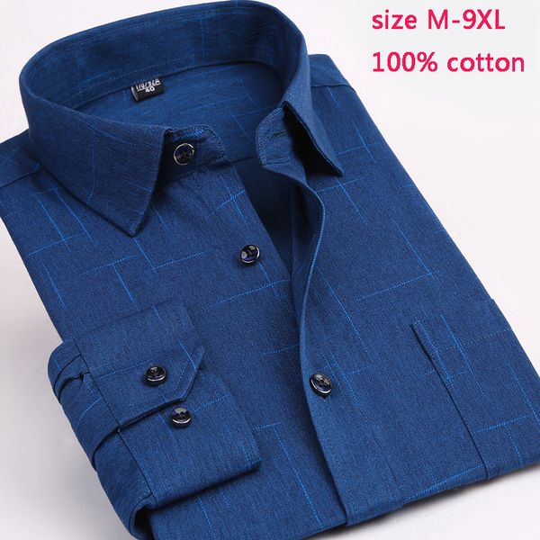 comfortable 100% cotton new arrival mens fashion male autumn super large formal long-sleeve shirt plus size -9xl, White;black
comfortable 100% cotton new arrival mens fashion male autumn super large formal long-sleeve shirt plus size -9xl, White;black