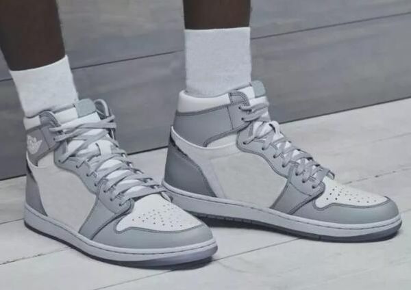 2020 dhl new qiusnaeker white and grey basketball shoes men women 1s white gray sports sneakers designer luxury hand, Black
2020 dhl new qiusnaeker white and grey basketball shoes men women 1s white gray sports sneakers designer luxury hand, Black