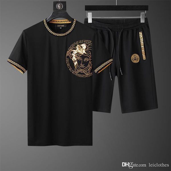 new mens suits short sleeve luxury t shirt and shorts summer casual brand sportswear sets cool sportswear designer tracksuit, Gray
new mens suits short sleeve luxury t shirt and shorts summer casual brand sportswear sets cool sportswear designer tracksuit, Gray