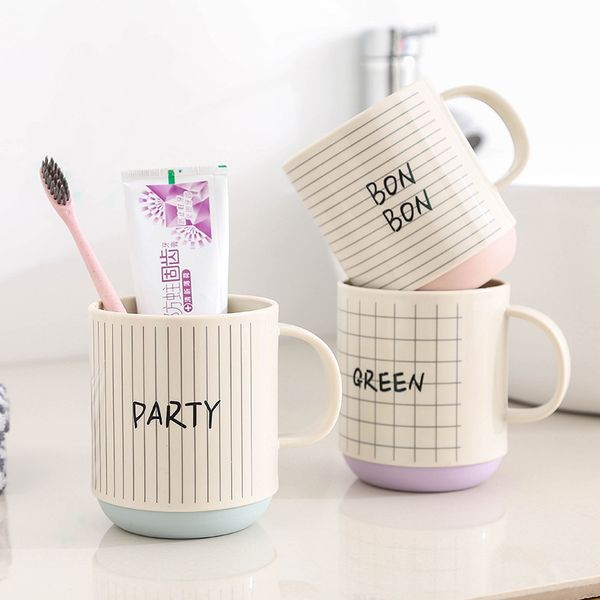 bathroom couple striped simple washing creative mouthwash toothbrush home office drinking cup
bathroom couple striped simple washing creative mouthwash toothbrush home office drinking cup