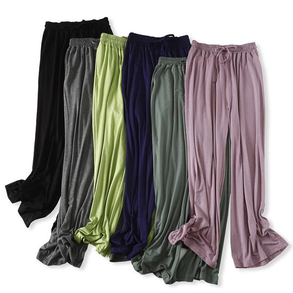women's sleepwear 2021 trousers modal spring autumn bottom loose sleep pants ladies pajama pant bottoms female leisure home, Black;red
women's sleepwear 2021 trousers modal spring autumn bottom loose sleep pants ladies pajama pant bottoms female leisure home, Black;red