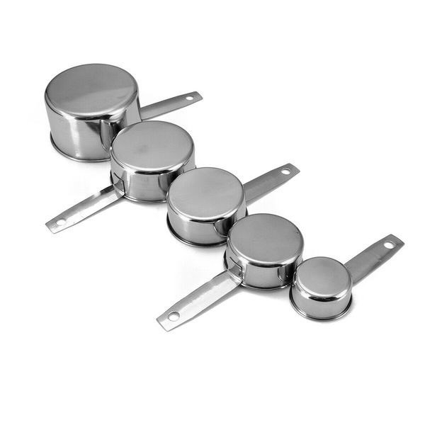 5pcs/set durable non toxic kitchen stainless steel tool portable cooking silver spoons measuring cups practical gadgets baking
5pcs/set durable non toxic kitchen stainless steel tool portable cooking silver spoons measuring cups practical gadgets baking