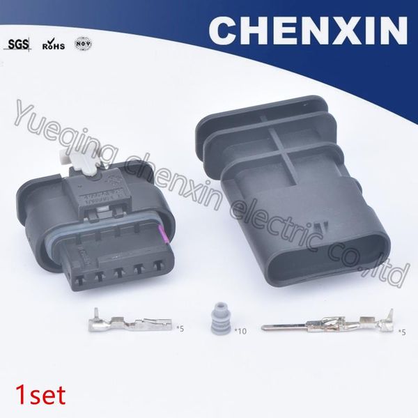 black 5pin sealed waterproof auto connectors (1.2) male and female 1-1718806-1 4f0 973 705 maf mass air flowmeter sensor electri car
black 5pin sealed waterproof auto connectors (1.2) male and female 1-1718806-1 4f0 973 705 maf mass air flowmeter sensor electri car