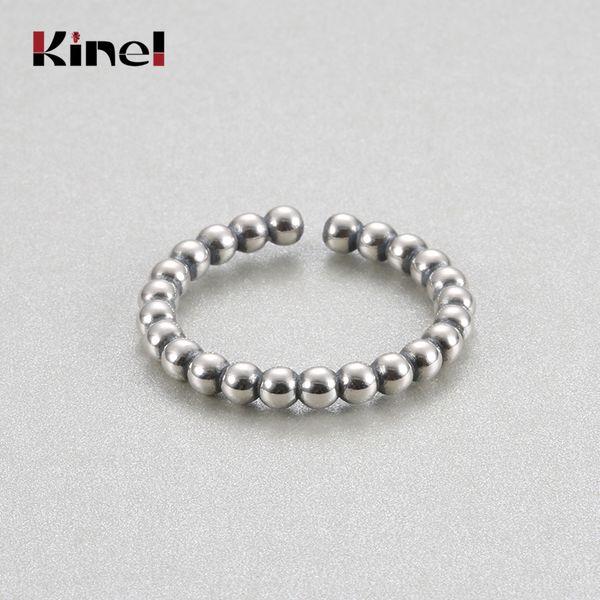kinel new arrivals 925 sterling silver round bead rings for women adjustable size finger ring fashion sterling silver jewelry, Golden;silver
kinel new arrivals 925 sterling silver round bead rings for women adjustable size finger ring fashion sterling silver jewelry, Golden;silver